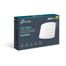 ACCESS POINT WIRELESS TP-LINK EAP225 V3 banda da AC1200(300Mbps+867Mbps) a AC1350(450Mbps+867Mbps)802.3af PoE incl POE splitter 