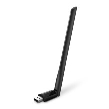 ADATTATORE WIRELESS TP-LINK Archer T2U Plus AC600 DUAL BAND USB 2.0 433Mbps at 5Ghz + 200Mbps a 2.4Ghz 1ANTENNA Archer T2U Plus 