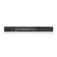 SWITCH ZYXEL XGS1935-28 24P GIGABIT+4P 10GbE SFP+  IPv6, VLAN, QoS, IGMP, Rack - FREE Nebula Basic XGS1935-28-EU0101F ZYXEL