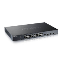 SWITCH ZYXEL XGS1935-28 24P GIGABIT+4P 10GbE SFP+  IPv6, VLAN, QoS, IGMP, Rack - FREE Nebula Basic XGS1935-28-EU0101F ZYXEL