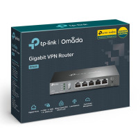 ROUTER TP-LINK ER605(TL-R605)GIGABIT MULTIWAN SAFESTREAM VPN ROUTER 1P GIGABIT WAN,3P GIGABIT WAN/LAN,1P GIGABIT LAN SDN OMADA E