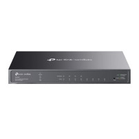 SWITCH TP-LINK SG2008P 8P 10/100/1000Mbps RJ45 di cui 4P POE+ 62W PoE Power, integrato con OMADA SDN SG2008P TP-LINK