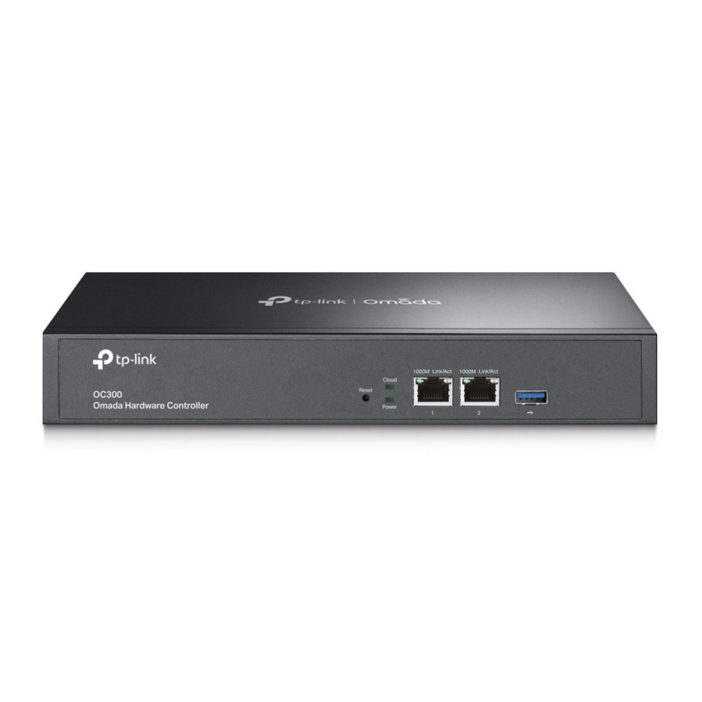 CONTROLLER HARDWARE TP-LINK OC300 OMADA 2P 10/100/1000,1P USB3.0, Omada APP, Controlla fino a 500 dispositivi OC300 TP-LINK