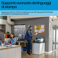 MULTIFUNZIONE HP CONSUMER OJ-9130b PRO A4 25/19PPM 2x250FF FAX DADF DUPLEX LAN USB WiFi 4U561B HP