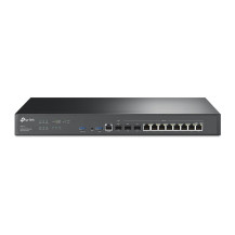 ROUTER TP-LINK ER8411 VPN con Porte 10G,1×10G SFP+ WAN Port,1×10G SFP+ WAN/LAN Port,1× Gigabit SFP WAN/LAN Port,8×Gigabit RJ45 E