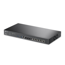 ROUTER TP-LINK ER8411 VPN con Porte 10G,1×10G SFP+ WAN Port,1×10G SFP+ WAN/LAN Port,1× Gigabit SFP WAN/LAN Port,8×Gigabit RJ45 E