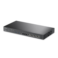 ROUTER TP-LINK ER8411 VPN con Porte 10G,1×10G SFP+ WAN Port,1×10G SFP+ WAN/LAN Port,1× Gigabit SFP WAN/LAN Port,8×Gigabit RJ45 E