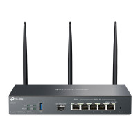 ROUTER TP-LINK ER706W GIGABIT VPN AX3000  1P Gigabit SFP WAN/LAN, 1P Gigabit RJ45 WAN Port,4PGigabit WAN/LAN RJ45 1P USB 3.0 ER7