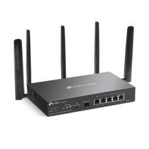 ROUTER TP-LINK ER706W-4G GIGABIT VPN 4G AX3000 1P Gigabit SFP WAN/LAN,1P Gigabit RJ45 WAN,4P GigabitWAN/LAN RJ45 1Nano SIM slot 