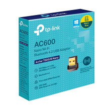 ADATTATORE WIRELESS TP-LINK Archer T600UB Nano AC600 Nano Dual Band Wi-Fi Bluetooth 4.2 433 Mbps at 5 GHz + 200 Mbps at 2.4 GHz 