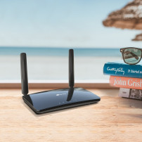 ROUTER TP-LINK Archer MR400 AC1200 4G LTE DUAL BAND 3P 10/100Mbps LAN 1P 10/100Mbps LAN/WAN 1Micro SIM Card Slot 2Ant LTEStaccab