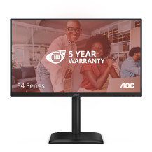 MONITOR AOC LED 23.8" Wide 24E4U IPS 1920x1080 120Hz 4ms 300cd/mq 20.000.000:1 2x2W MM Reg.H PIVOT VGA HDMI DP USB 24E4U AOC