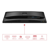 MONITOR AOC LED 23.8" Wide 24E4U IPS 1920x1080 120Hz 4ms 300cd/mq 20.000.000:1 2x2W MM Reg.H PIVOT VGA HDMI DP USB 24E4U AOC