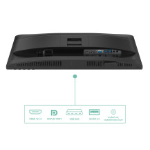 MONITOR AOC LED 23.8" Wide 24P4U IPS 1920x1080 120Hz 4ms 300cd/mq 50.000.000:1 2x2W MM Reg.H PIVOT VGA HDMI DP USB 24P4U AOC