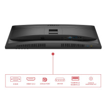 MONITOR AOC LED 27" Wide 27E4U IPS 1920x1080 120Hz 4ms 300cd/mq 20.000.000:1 2x2W MM PIVOT Reg. in H VGA HDMI DP USB 27E4U AOC
