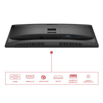 MONITOR AOC LED 27" Wide 27E4U IPS 1920x1080 120Hz 4ms 300cd/mq 20.000.000:1 2x2W MM PIVOT Reg. in H VGA HDMI DP USB 27E4U AOC