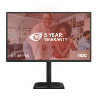 MONITOR AOC LED 27" Wide 27E4U IPS 1920x1080 120Hz 4ms 300cd/mq 20.000.000:1 2x2W MM PIVOT Reg. in H VGA HDMI DP USB 27E4U AOC