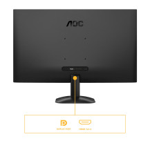 MONITOR AOC LED 27" Wide Q27B35E IPS 2560x1440 4ms 300cd/mq 1.000:1 HDMI DP Q27B35E AOC