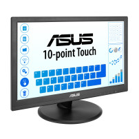 MONITOR ASUS TOUCH SCREEN LED 15.6" Wide VT169HE IPS 1920x1080 5ms 220cd/m² 1.000:1 VGA HDMI 10punti multitouch 90LM09V1-B01170 