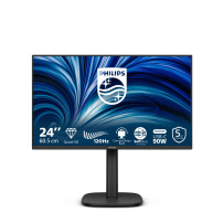 MONITOR PHILIPS LED 23.8" 24B2U3601/00 IPS 2560x1440 120HZ 4ms 350cd/m² 1500:1 2x2W MM Reg.H PIVOT HDMI DP RJ45 USB-C DOCKING 24