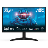 MONITOR AOC LED 23.8'' Wide 24B36X IPS 1920x1080 144HZ 4ms 300cd/mq 1.500:1 HDMI DP GAMING 24B36X AOC