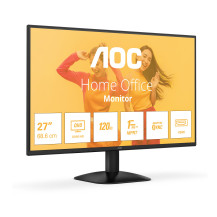 MONITOR AOC LED 27" Wide Q27B35S3 IPS 2560x1440 120HZ 4ms 300cd/mq 1.500:1 HDMI DP Q27B35S3 AOC