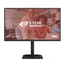 MONITOR AOC LED 27" Wide Q27E4U IPS 2560x1440 120HZ 4ms 350cd/mq 1.500:1 2x2W MM Reg.H PIVOT HDMI DP Q27E4U AOC