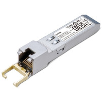 FIBER CONVERTER TP-LINK SM5310-T 10Gbase-T SFP+ 10Gbps RJ45 Copper Transceiver, Support DDM Up to 30 m Distance (Cat6a or above)