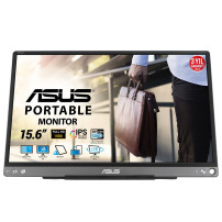 MONITOR ASUS LED 15.6" Wide ZenScreen MB16ACE IPS 1920x1080 5ms 220cd/m² 800:1 USB-C 90LM0381-B04170 ASUS