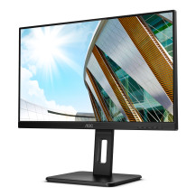 MONITOR AOC LED 23.8" Wide Q24P2Q IPS 2560x1440 4ms 250cd/mq 50.000.000:1 2x2W MM Reg. in H PIVOT VGA HDMI DP USB Q24P2Q AOC