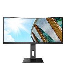 MONITOR AOC LED 34" Wide CURVED CU34P2A VA 3840x1440 1ms 300cd/mq 50.000.000:1 2x3W MM Reg.H 2HDMI DP CU34P2A AOC