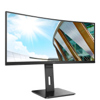 MONITOR AOC LED 34" Wide CURVED CU34P2A VA 3840x1440 1ms 300cd/mq 50.000.000:1 2x3W MM Reg.H 2HDMI DP CU34P2A AOC