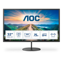 MONITOR AOC LED 31.5" Wide Q32V4 IPS 2560x1440 4ms 250cd/mq 1.200:1(20.000.000:1) 2x2W MM HDMI DP Q32V4 AOC