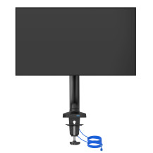BRACCIO AOC AS110DX A GAS PER MONITOR FINO A 31,5" VESA 75x75/100x100 360° USB 3.0 USB-C AS110DX AOC
