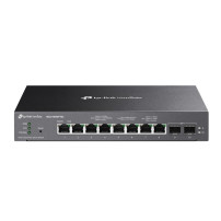 SWITCH TP-LINK SG2210XMP-M2 8P LAN GIGABIT+2P 10GE SF con 8P PoE+ 802.3at/af, 160W PoE Power comp con OMADA SDN Controller SG221