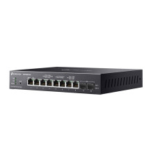 SWITCH TP-LINK SG2210XMP-M2 8P LAN GIGABIT+2P 10GE SF con 8P PoE+ 802.3at/af, 160W PoE Power comp con OMADA SDN Controller SG221