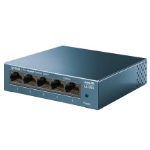 SWITCH TP-LINK LS105G 5P LAN GIGABIT SWITCH 10/100/1000Mbps RJ45 CASE METALLICO LS105G TP-LINK