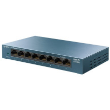 SWITCH TP-LINK LS108G 8P LAN GIGABIT SWITCH 10/100/1000Mbps RJ45 CASE METALLICO LS108G TP-LINK