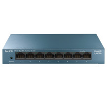 SWITCH TP-LINK LS108G 8P LAN GIGABIT SWITCH 10/100/1000Mbps RJ45 CASE METALLICO LS108G TP-LINK