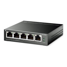 SWITCH TP-LINK TL-SG105PE 5P GIGABIT DESKTOP 10/100/1000Mbps RJ45 4P POE+, 802.3at/af, 65W PoE Power TL-SG105PE TP-LINK