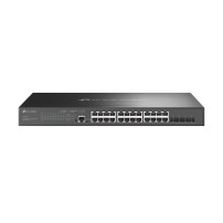 SWITCH TP-LINK SG3428MP 24P GIGABIT PoE+ L2 Managed incluse 4P SFP 802.3at/af, 384W PoE power supply,1U 19-inch rack-mountabl SG