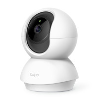 TELECAMERA TP-LINK da inter Tapo TC70 Pan/Tilt WiFi1080p,2.4GHz,RotazOrizz360°Vertic114°Vis Nott8mt,Audio bidirez,contr Vocal TC