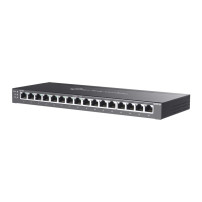 SWITCH TP-LINK JetStream 16-Port Gigabit Smart Switch with 8-Port PoE+, 8× Gigabit PoE+ Ports, 802.3af/at -SG2016P SG2016P TP-LI