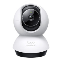 TELECAMERA TP-LINK da inter Tapo TC72 Pan/Tilt Wi-Fi 2K QHD2.4GHz,RotazOrizz360°Vertic 114°Vis Nott 9mt,Audio bidirez,contrVocal