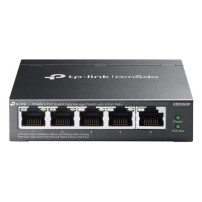 SWITCH TP-LINK OMADA ES205GP 5P LAN GIGABIT DESKTOP 10/100/1000Mbps RJ45 Desktop Easy Managed Switch 4P GIGABIT POE ES205GP TP-L