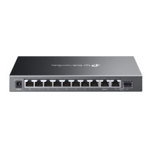 SWITCH TP-LINK OMADA ES210GMP 10P LAN GIGABIT DESKTOP 10/100/1000Mbps RJ45 Desktop Easy Managed Switch 8P GIGABIT POE ES210GMP T