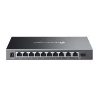 SWITCH TP-LINK OMADA ES210GMP 10P LAN GIGABIT DESKTOP 10/100/1000Mbps RJ45 Desktop Easy Managed Switch 8P GIGABIT POE ES210GMP T