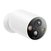 TELECAMERA TP-LINK Tapo TC85 Wi-Fi 1 2K QHD (2560x1440),2.4GHz,BATT.RICARIC.SUPP.MICRO SD FINO 512GB(NO INCL.)IP66-VIS.NOTT.15MT