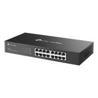 SWITCH TP-LINK OMADA ES216G 16P LAN GIGABIT DESKTOP 10/100/1000Mbps RJ45 Desktop Easy Managed Switch  1U 13-inch Rack-mountable 
