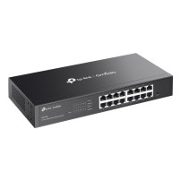 SWITCH TP-LINK OMADA ES216G 16P LAN GIGABIT DESKTOP 10/100/1000Mbps RJ45 Desktop Easy Managed Switch  1U 13-inch Rack-mountable 